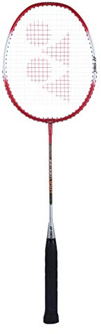 YONEX ZR - Racchetta da badminton in alluminio, 100 l, con copertura completa, colore: Rosso