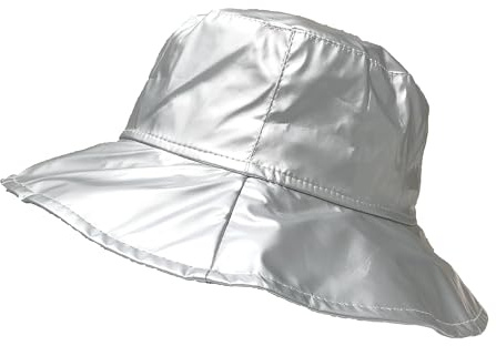 TOUTACOO, regnhatt, bredrandig hatt, kapell, vinylkvinna