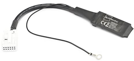 BlueMusic Bluetooth Audio Interface kompatibel mit VW: RCD RNS - Skoda: Swing Dance - Audi: Concert Chorus RNS-E - SEAT mit 12pin Quadlock