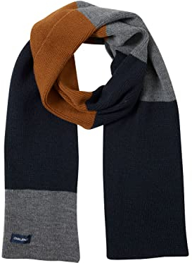 Blend Earnest Herren Schal Winterschal Unisex, Größe:ONE, Farbe:Dress Blues (194024)