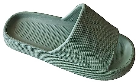 Keanu Chunky Cloud Sliders - Women Men Indoor/Outdoor Slides - Slippers Pool Sliders Summer Flip Flop Shower Bathing Pillow - UK Adult Sizes 3-12