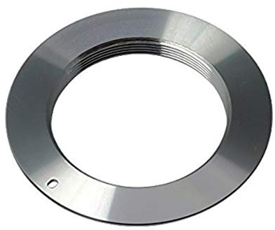 Ultradünner M42-EOS R Objektivadapter M42 Objektiv kompatibel für Canon EOS-R RF Silber