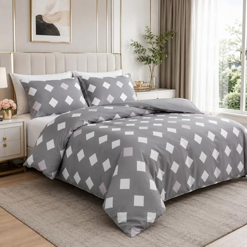 Lazzaro Single Duvet Cover Set Premium Brushed Microfiber Duvet Cover Single Ultrasoft Hypoallergenic Reversible Single Duvet Set Non Iron Luxury Quilt Cover Bedding Set With Zipper Closure