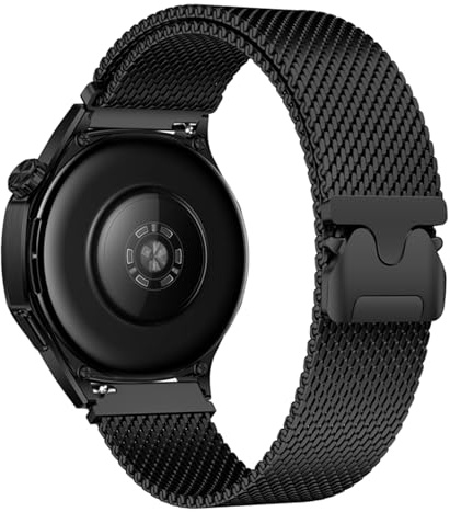 ZZMY Uhrenarmband 22mm Edelstahl Kompatibel mit Garmin Venu 3/Venu 2 45mm Armband,für Huawe Watch GT6/GT5/GT4/GT3/GT2 46mm Armband,Fallschirm-Style Magnet Schnalle uhrband für Damen Herren