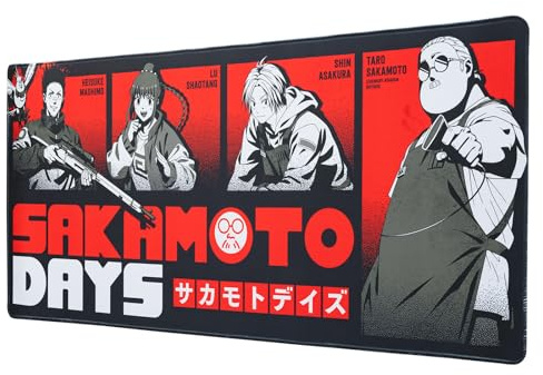 Grupo Erik Sakemoto Days Manga Anime Mauspad Mousepad XXL Gaming Geschenke | 80 x 35 cm Schreibtischunterlage Mouse Pad Gaming - Rutschfest und Wasserabweisend Desk Mat - Fanartikel PC Accessoires
