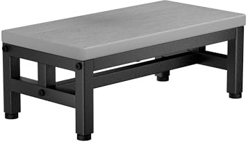 Step Stool Heavy Duty for Kids, Waterproof HDPE Non-Slip Kitchen/Bathroom/Bed Footstool Step with Adjustable Feet and Rounded Edges, Children Stool Use for All Weather