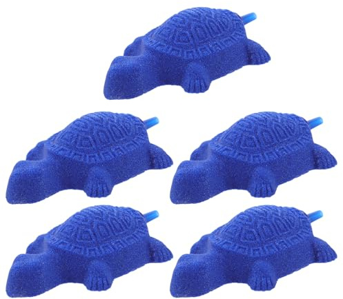 TOYANDONA 5 Piedras difusoras de Aire para acuarios - Piedra difusora de oxígeno para acuarios de Tortugas - Accesorios para Bombas de Aire hidropónicas Que maximizan la oxigenación del Agua