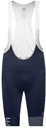 GOREWEAR C5 Opti Culote con Tirantes de Ciclismo para Hombre, Culote Corto con Badana para Tiempo Cálido, Corte Ceñido