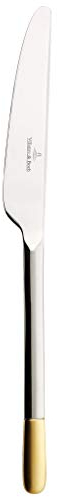 Villeroy & Boch Ella - Cuchillo para entrantes o postres (Parte Dorada, 208 mm)