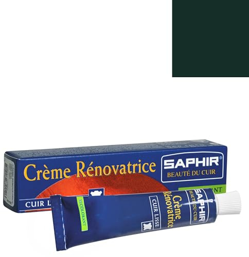 Saphir Cirage Crème Rénovatrice Tube, Vert Fonce, 25 ml