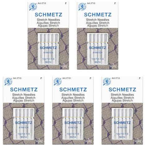 Schmetz Stretch symaskinsnålar 130/705H H-S storlek 90/14 25-pack