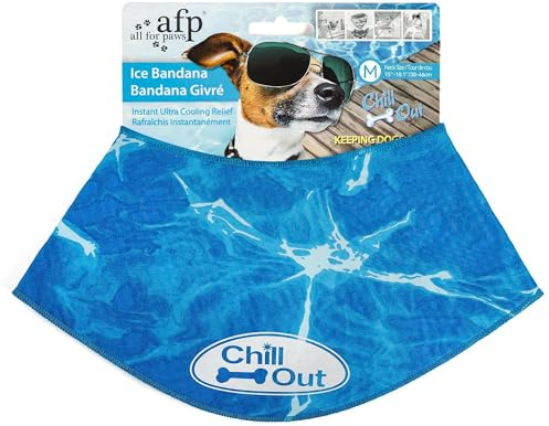 All For Paws Chill Out Dog Bandana, Medium, 1.23 kg