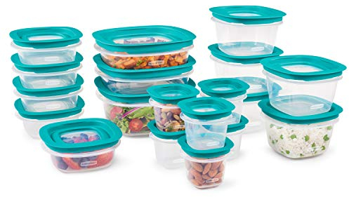 Rubbermaid Proof Lids Food Storage Set, Meal Prep Containers, 38 Piece