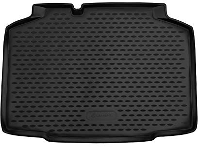 Element EXP.ELEMENT02537B13 Alfombrilla Antideslizante para Maletero de Skoda Kamiq a Medida de 19, Negro, Passform