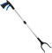 CENRONG Outils de Ramassage,Pince de Préhension Pliable Outil d'aide Handicapé en Aluminium avec Pince Rotative en Caoutchouc,pour Prise de la Corbeille,Déchets de Jardin