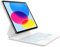 Dracool Tastatur Hülle für iPad 11 Generation A16 2025/10 Generation 2022, mit Trackpad Magnetische Freischwebende Beleuchtete Magic Type Keyboard Case QWERTZ für iPad 10th 2022, Weiß