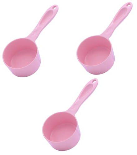 minkissy 3 Pièces Verre Doseur Cuillère à Eau Cuillères à Nourriture Pour Chat Cuillère à Nourriture Pour Animaux De Compagnie Cuillère à Mesurer Le Chien