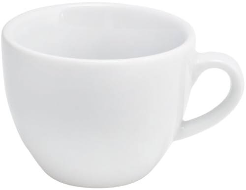 KAHLA 204715A90020C Pronto Espressotasse 0,08 l | Weißer Espressobecher 80 ml aus Porzellan