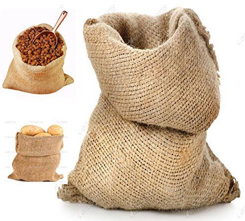 STI Sacco Juta 58x102 Neutro Naturale caffè Cereali Tela yuta Regali 1 Pezzo