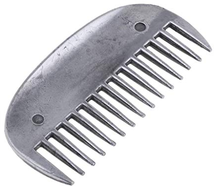 Perfeclan Mähnenkamm Schweifkamm Mähnenbürste Bürste, 8x4cm