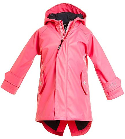BMS Kinder Regenjacke HafenCity Coat Kids Pu/Lining Pink-134