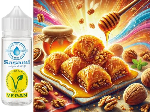 Baklava nuez aroma concentrado - Vegano - Sasami - 100ml