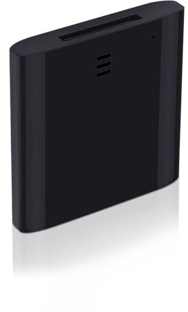 Adaptador de Receptor Bluetooth, Conector de 30 Pines, Convierte Sounddock a Bluetooth, transmisión de 10 m, Compatible con iOS, Dispositivos Bluetooth, Plug and Play, (Negro)
