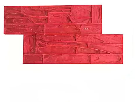 ZBJDX Kleiner Betonstempel, Nahtlose Stempel Betonformen, Gummistempel Steinfliesen Strukturmatte, Für Dekorative Zwecke Im Außenbereich,A