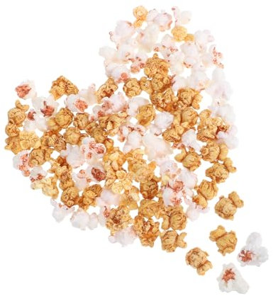 EPIGEIST 100stücke Popcorn Anhänger Mini Popcorn DIY Handwerk Haus Dekoration Zubehör