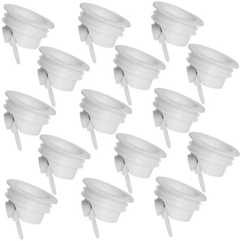 POPETPOP 15pièces Bouchon De Vidange Et Filtre Anti-refoulement Pour Siphon De Sol De Douche Lot De Crépines De Sol
