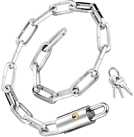 Gatuida Cerradura De Cadena Prueba De Candado De Seguridad Para Bicicleta y Moto Accesorio Para Ciclismo Al Aire
