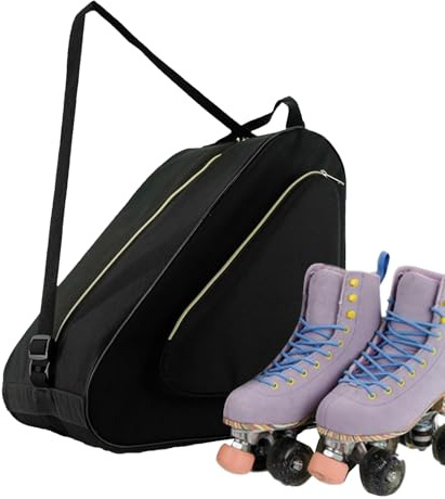 Générique Borsa da pattinaggio sul ghiaccio, supporto impermeabile con cinghie regolabili | Borse per pattini a rotelle per ragazze, per viaggi, attrezzature da sci, donne, uomini, adolescenti