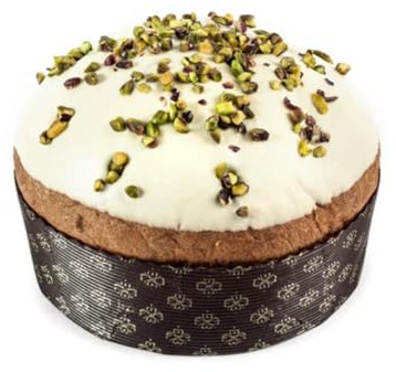 NULTHY - Panettone Artesano de Pistacho y Chocolate Blanco (900g) | Dulce Gourmet Navideño con Crema de Pistacho y Cobertura de Chocolate Blanco | Regalo y Repostería Tradicional