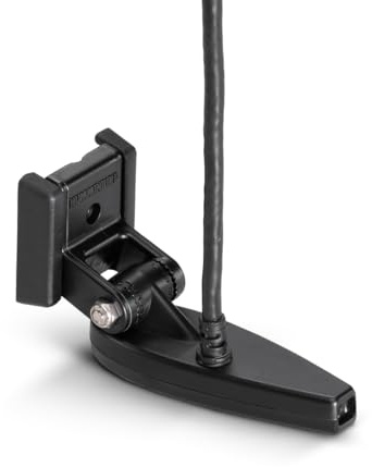 Humminbird Transom Transducer with Dual Beam Sonar and Down Imaging – 200/455 kHz, XNT 9 DI T