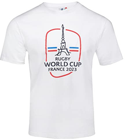 T-Shirt Rugby World Cup - RWC - Collection Officielle Coupe du Monde de Rugby 2023 - Taille XXL