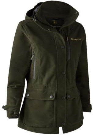 Deerhunter Lady Gabby Jacket Peat C48 Brown - Hunting jacket insulated weatherproof for Men