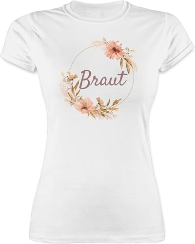 Shirtracer - Shirt Damen - JGA Junggesellenabschied Frauen - Ich Bin die Braut Bride