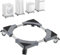 Base para lavadora con 4 ruedas, carga de oso de 300 kg, altura regulable, para frigorífico, secadora y congelador, ancho ajustable 35-65 cm (Gris)