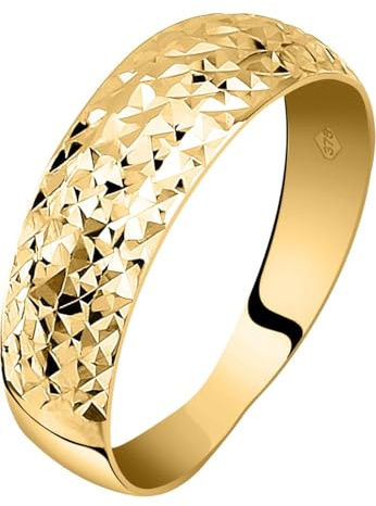 CHRIST Damen-Damenring 375er Gelbgold