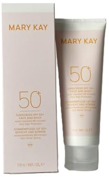 MARY KAY Sonnenschutzcreme Sunscreen LSF 50+ Sonnenpflege für Gesicht und Körper 118ml