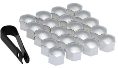 MOIKOTLR 20 Piezas Tapa de Tuerca de Rueda, para Lexus RX NX CT200H GS300 RX350 RX300 Cubierta De Tuerca De Neumático Polvo Cubiertas de Tornillos de Rueda,D-17mm