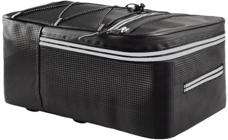 Sac de Rangement arrière pour Porte-Bagages arrière – Réfléchissant Grande capacité pour Les trajets Quotidiens, Le Camping, Le vélo