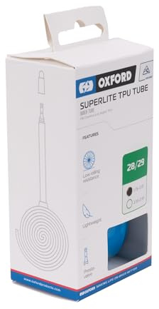 Superlite TPU-Schlauch | Presta-Ventil aufblasbarer Fahrradreifenschlauch, 29 x 2,10-2,50