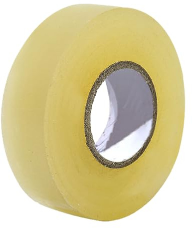 Generisch Clear PVC Hockey Stick Tape - Strong Adhesive Sock Tape | Multipurpose Shin Guard Pad Sports, Durable Thermoplastic Film Wrap for Ice Hockey Gear Socks
