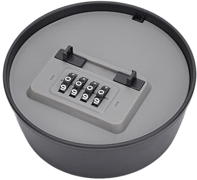 Cassaforte Portavalori - Contenitore di Sicurezza Portatile,Base Finta Pianta per Nascondere Soldi | per armadio scrivania cassetto mobile garage ripostiglio casa ufficio viaggi