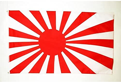 BANDIERA GIAPPONE WWI 150x90cm - BANDIERA GIAPPONESE DI GUERRA 90 x 150 cm - AZ FLAG