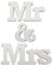 Lettres Mr & Mrs pour décoration de table de mariage, support de lettres Mr & Mrs en bois pour décoration de mariage, décoration d'intérieur, décoration de fête d'anniversaire mariage