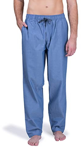 Moonline Pantaloni di Stoffa da Uomo, Colore:Jeansblau, Größe Textil:50-52