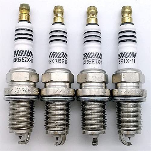 auto-zündkerzen,auto-zündkerzenschlüissel 4PCS/Set Iridium Ix Zündkerze BKR5EIX-5464 BKR6EIX-4272 BKR7EIX-2667 BKR8EIX-2668 CAR -Zündstopfen drehmomentschlüssel zündkerzen auto(BKR6EIX 11 4272)