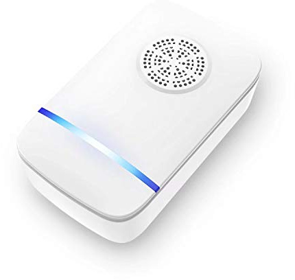 RAVIADHT Repelente Ultrasónico de Plagas, Antimosquitos Electrónico Control de Mosquitos Hormigas, Cucarachas, Moscas, Arañas, Chinches, Ahuyentador de Ratas y Ratones para Interiores (2 Pack)